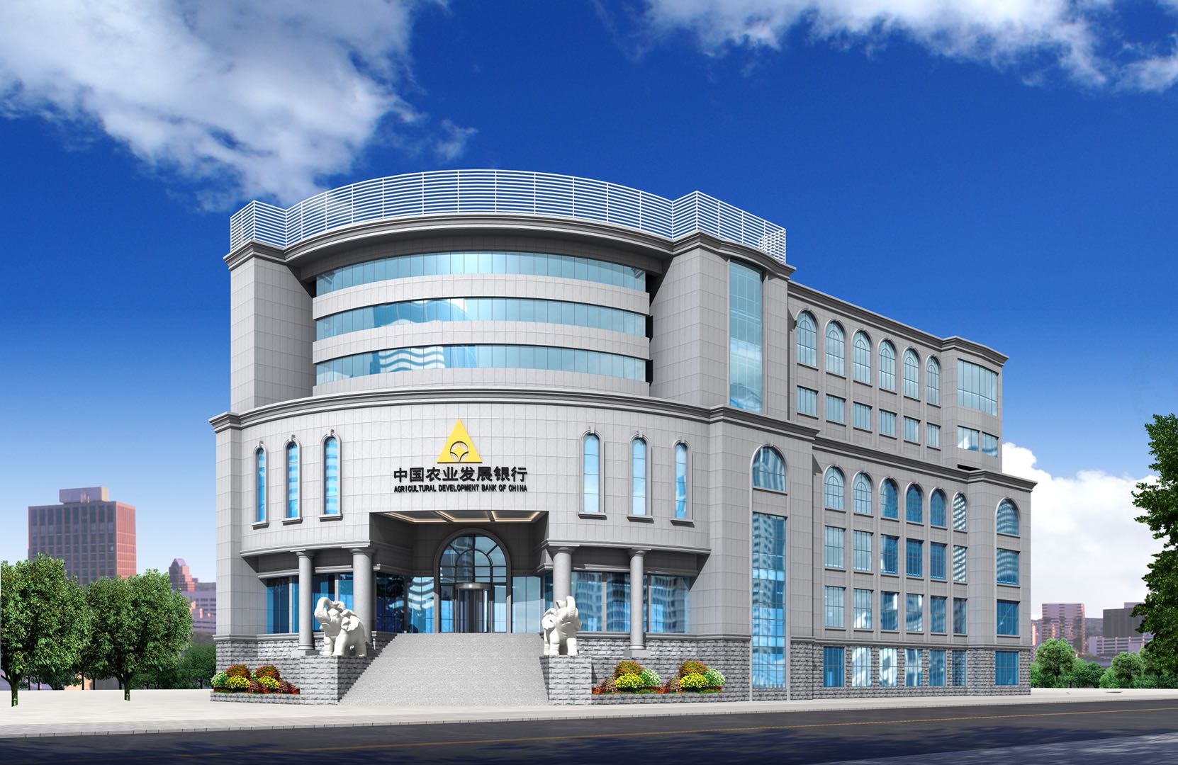 【云南建裝 | 幕墻】牽手農發行云南省分行!打造銀行幕墻的區域典范